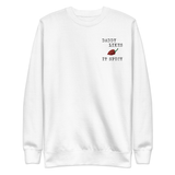 Daddy Likes It Spicy embroidered sweatshirt