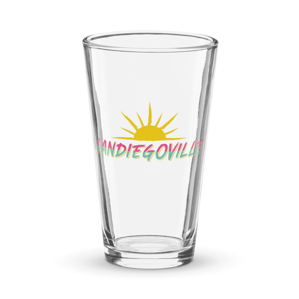 SanDiegoVille City Style pint glass