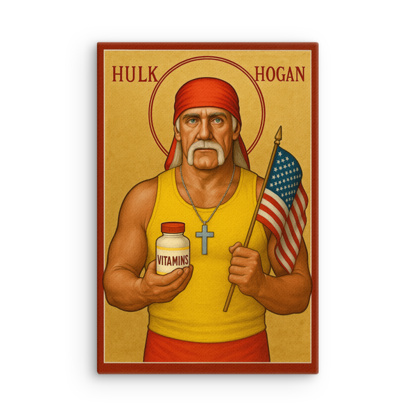 Prayers & Vitamins canvas print