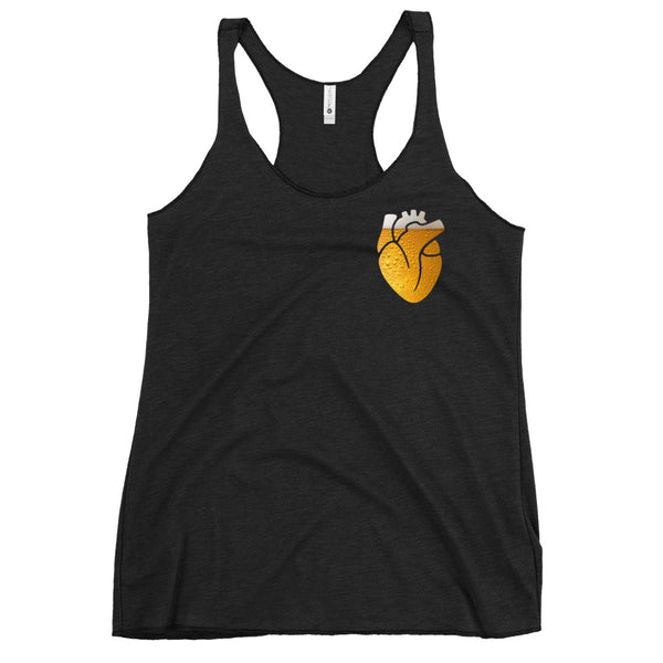 Beer Heart ladies tank top