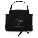 Daddy Likes It Spicy apron