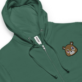 Ye-bear zip up hoodie